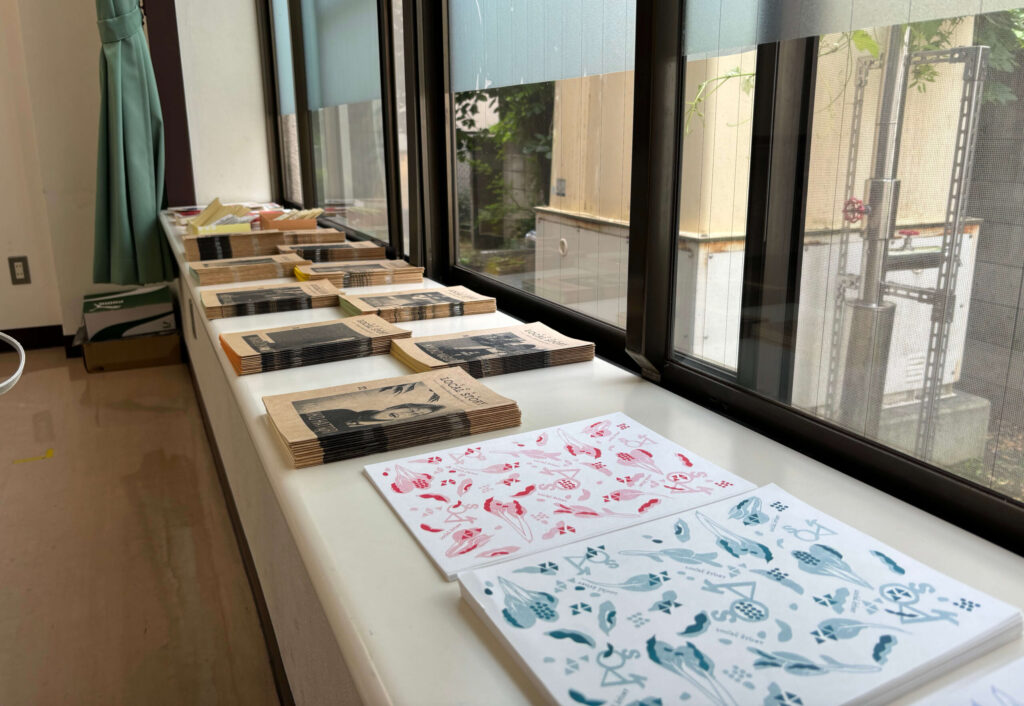 草加ローカル編集室 Vol4「小さなノートづくり」体験