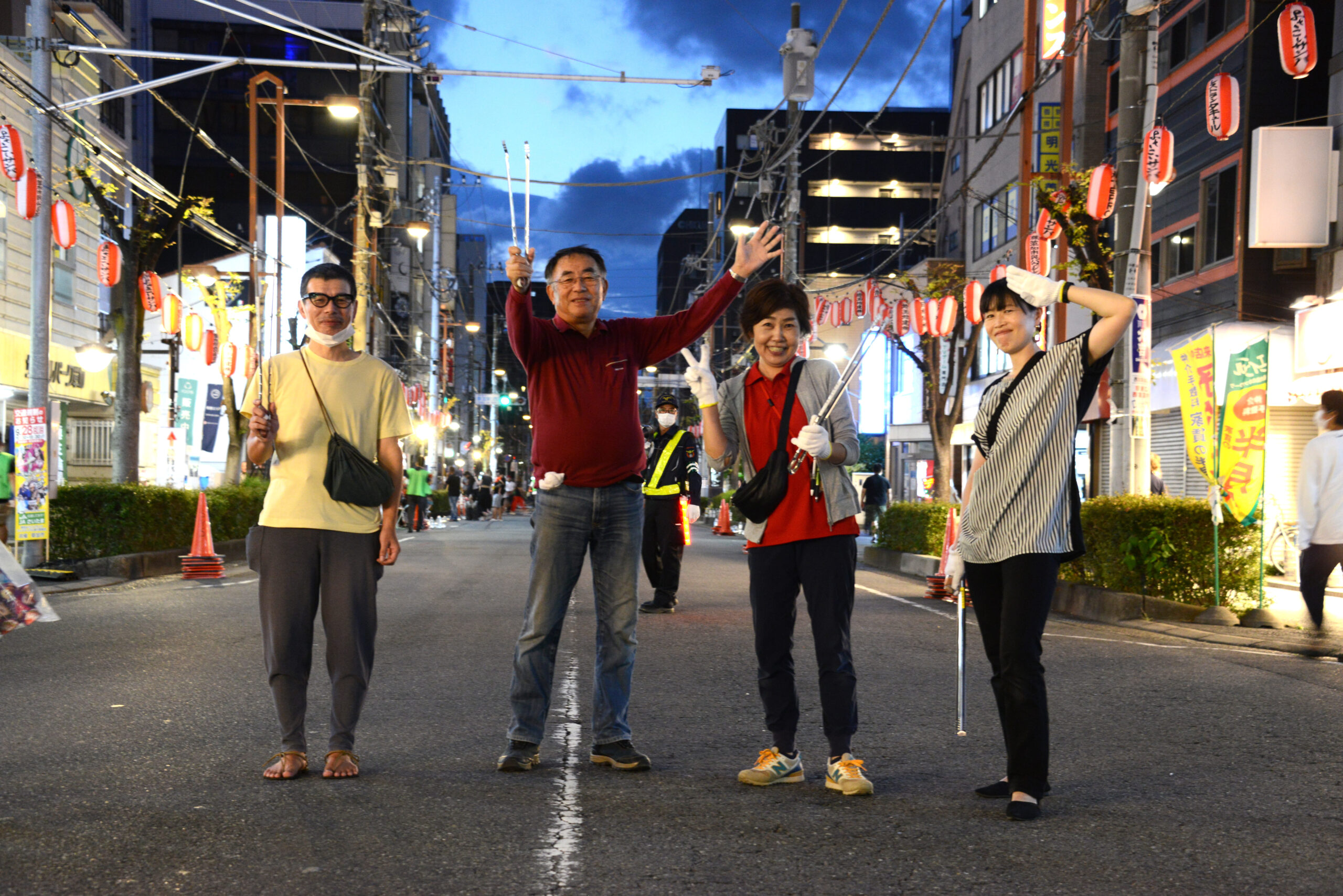 お祭りのあとのまちを、みんなできれいに!草加西部地区でごみ拾い 1 DSC 4089 scaled |草加コネクト |草加市のイベント情報