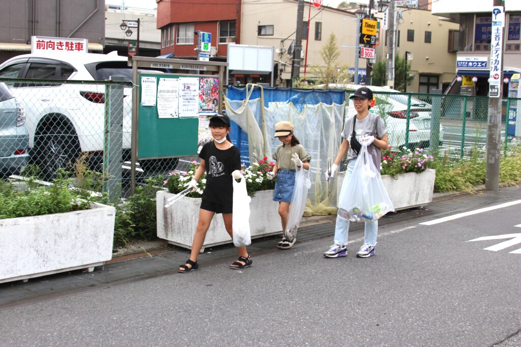 谷塚駅周辺をゆっくり歩きながらゴミ拾い　定例やつかクリーンアップVol,10　