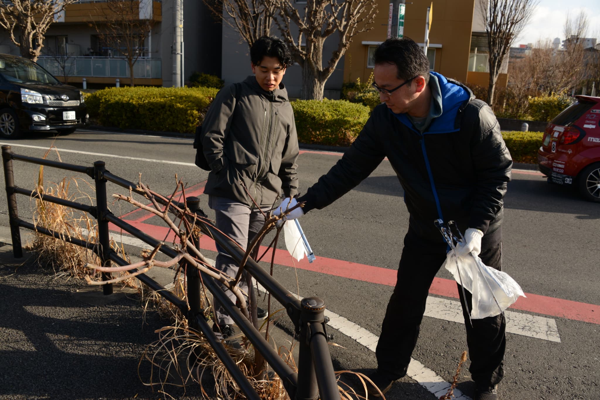 獨協大学前エリア 二月のゴミ拾い活動 まちの人と交流しよう 4 DSC 4749 |草加コネクト |草加市のイベント情報